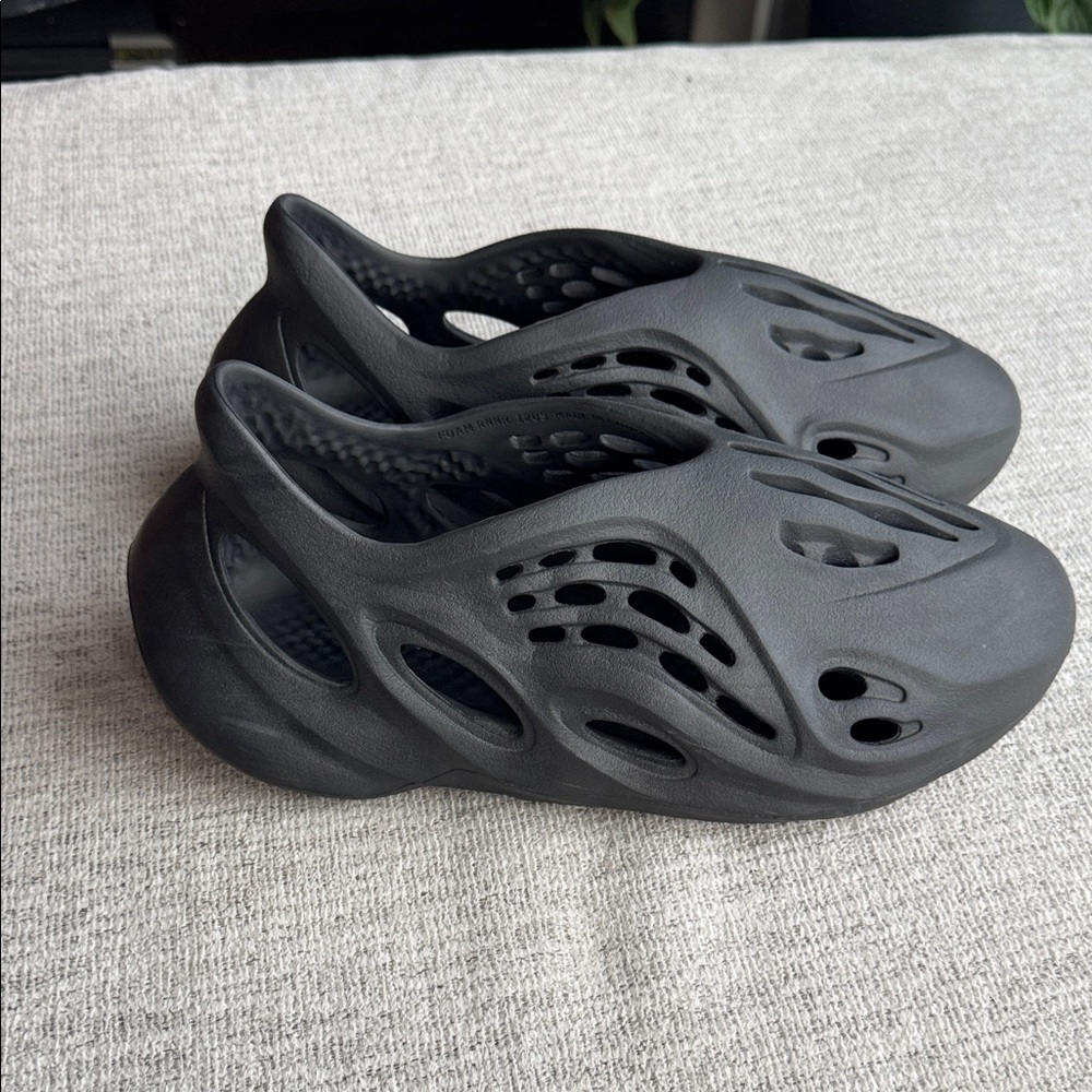 adidas Black Slip-On Loafers